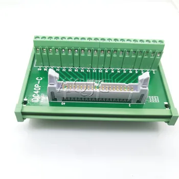 IDC40P IDC 40 Pin Male Gnybtų Bloko Breakout PLC 
