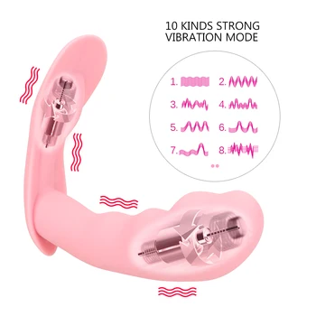IKOKY 10 Dažnio Nešiojami Vibratorius Klitorio Stimuliatorius Belaidžio Nuotolinio Valdymo Erotika G-taško Vibratorius Moterų Masturbacija