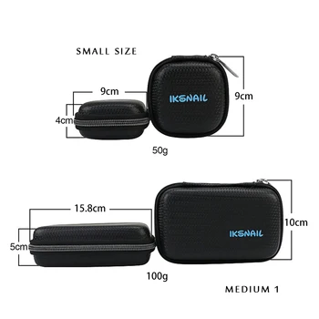 IKSNAIL Multi-Dydis Švyti Dėl Airpods Atveju Apsaugoti Maišą Ausinių Galia Banko USB Kabelis, Įkroviklis, Išorinį Kietąjį Diską, Ausinių Atveju