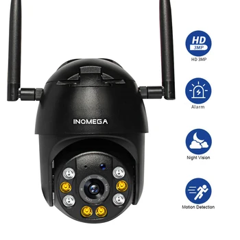 INQMEGA 1080P PTZ IP Kamera, Wifi Lauko 4X Skaitmeninis Priartinimas AI Žmogaus Aptikti Belaidę Kamerą 1Inch WiFi Saugumo VAIZDO Kamera