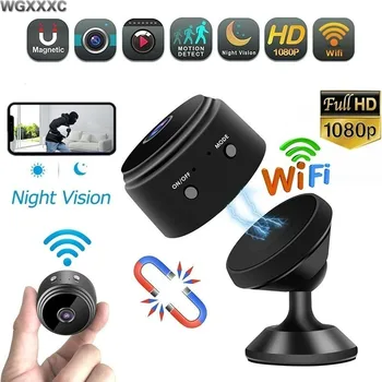 IP Kamera Mini WiFi Kamera 1080P HD Wireless Mažų Mikro Kamera Judesio Aptikimo Naktinio Matymo Namuose Stebėti Saugumo Kameros