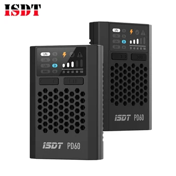 ISDT PD60 greitai 60w įkroviklis baterijos įkrovimo 1-4s Lipo ir 1-12s NiMH Batery
