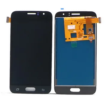J120 LCD ekranas SAMSUNG Galaxy J1 2016 J120 SM - J120F J120M Ekranas Jutiklinis Ekranas skaitmeninis keitiklis Su ryškumas adjustmen