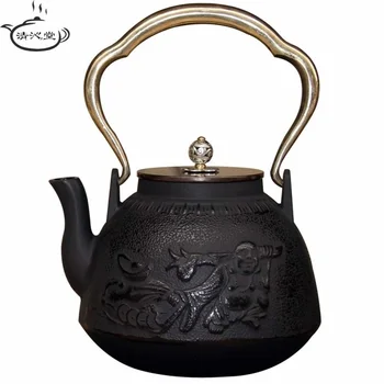 Japonijos vario geležies puodą padengti Didelius ketaus arbatinukas Virti arbatos virdulys arbatos rinkinys ketaus arbatinukas maitrėja