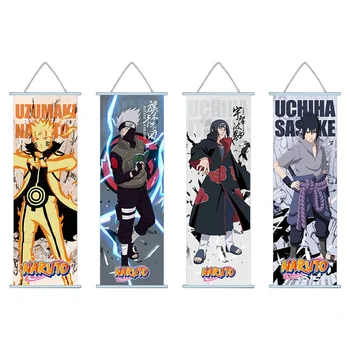 Japonų Anime Naruto Pažymėkite Tapybos Kakashi Itachi Uchiha Sienos Kabo Meno Plakatas Namų Dekoro Sienos Nuotraukas 70*30 cm