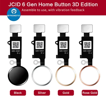JC 6 Gen 3D Universalus Home Mygtuką Flex Cable for IPhone 