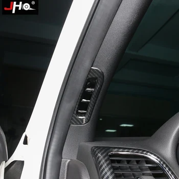 JHO ABS Anglies Grūdų Automobilių Vidinis Ramstis Po Ventiliacijos Viršutinio Dangčio Apdaila Už-2019 Jeep Grand Cherokee. 2016 m. 2017 m. 2018 WK2
