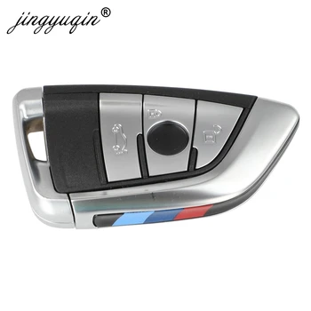Jingyuqin Smart 3/4 Mygtuką 315 /433 /868MHZ pcf7953P Nuotolinio Klavišą imobilizavimo fob BMW F FEM CAS4 5 7 Serijos X5 X6+