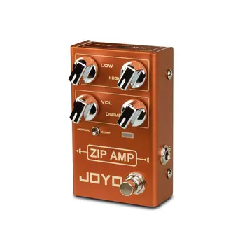 JOYO R-04 ZIP AMP Overdrive Gitaros Efektu Pedalas už Rokeris Stiprus Suspaudimas Overdrive Mini pedalą Bass Pedalas Gitara Priedai