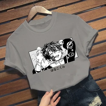 Juokinga Tualetas-Privalo Hanako - Unisex Marškinėliai Harajuku Manga T-Shirt Streetwear Vasaros Viršūnes Tees Marškinėlius