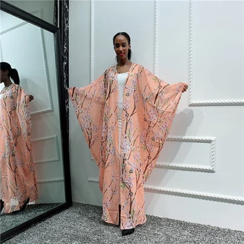 Kaftan Dubajus Abaja Kimono Megztinis Hijab Musulmonų Suknelė Afrikos Suknelės Moterims Pakistano Caftan Marocain Kataro Islamo Drabužiai