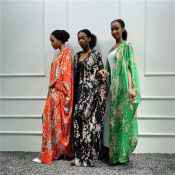 Kaftan Dubajus Abaja Kimono Megztinis Hijab Musulmonų Suknelė Afrikos Suknelės Moterims Pakistano Caftan Marocain Kataro Islamo Drabužiai