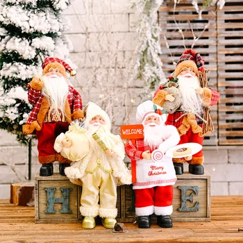 Kalėdų Papuošalai Kalėdų Senelio Lėlės, Žaislai, Namų Dekoro Kalėdų Dekoracijas Namų Statulėlės Langą Lentelė Dekoratyvinis Rekvizitai Dovana