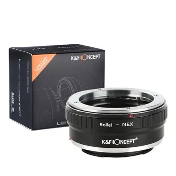 K&F adapteris su objektyvo dangtelis Rollei QBM kalno Sony E-Mount Fotoaparatas NEX A7R2 A7R3 A7M3 A7M2 a5000 a6000 a6500 a6300 a6400