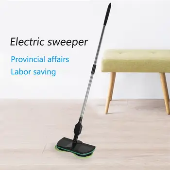 Karšto Pardavimo Buitinių Elektros Sweeper Mop Grindų Valymo Įrankiai Mikropluošto Mop Įkrovimo Valymo Šepetys Automatinis Mop Cleaner