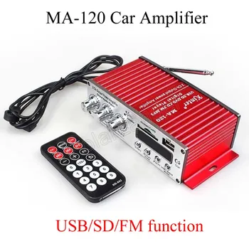 KARŠTO PARDAVIMUI, Automobilių, Motociklų Stiprintuvas Audio USB/MP3/SD Skaitmeninis Grotuvas 12V Kinter MA-120 Nuotolinio Valdymo