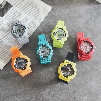 Karšto Pardavimui, Laikrodžiai Vyrams, Moterims, Laikrodis Studentų Sporto Šoko Žiūrėti Vaikas LED Skaitmeninis Laikrodis Elektroninis Reloj Mujer už Gimtadienio Dovana