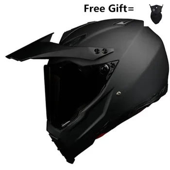 KARŠTO PARDUOTI gloss black naujas motociklo šalmas mens moto šalmas aukščiausios kokybės capacete motokroso off road motokroso šalmas DOT