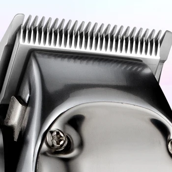 Kemei 110-240v profesinės clipper už kirpykla įkraunama plaukų žoliapjovės vyrų elektrinė barzdos skustuvas plaukų pjovimo staklės RINKINYS