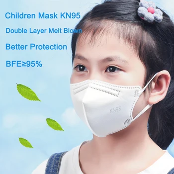 KN95 Vaikų Fack Kaukės maske 5 Sluoksnių Filtras Saugos masque Dulkėms KD2.5 3-12 Metų amžiaus Vaikai burną FFP2 Kaukė Mascarillas