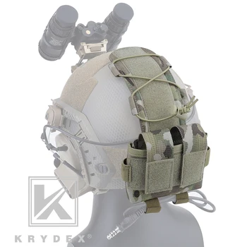 KRYDEX MK2 Taktinis GPNVG-18 Baterijos Dėklas Atsvarą Baterija, Dėžutė, Skirta Kovoti su Šalmu Priedų Laikymo, Saugojimo Sistema MC