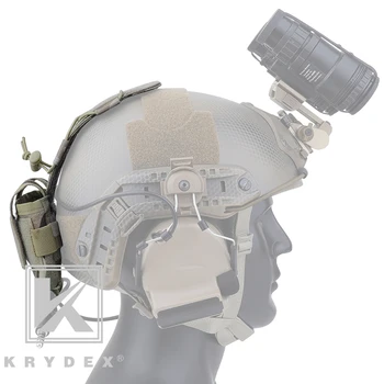 KRYDEX MK2 Taktinis GPNVG-18 Baterijos Dėklas Atsvarą Baterija, Dėžutė, Skirta Kovoti su Šalmu Priedų Laikymo, Saugojimo Sistema MC