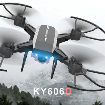 KY606D Drone su kamera HD 1080P Keturias ašis Orlaivių Ilgai Skrydžio Laikymo Maišelis Pakuotės Užveskite RC Sraigtasparnis