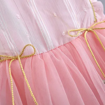 Kūdikių Mergaičių Atsitiktinis Suknelė 2021 Naujas Vasaros Mados Kūdikis Vestuves Kostiumai Bamblys Sleevless Drabužius Kūdikiams Mielas Suknelės