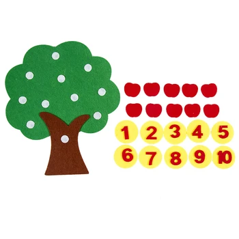 Kūdikių Montessori Matematikos Žaislai Atitikimo Žaidimas, Rankų darbo Žaislai Vaikams Mokymosi Skaičiuoti Materiales Ikimokyklinio Žaislai Vaikams