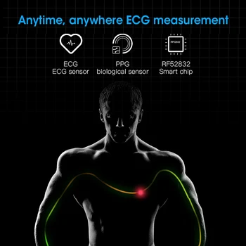 L9 EKG PPG Smart Watch Vyrų Deguonies Širdies ritmo 