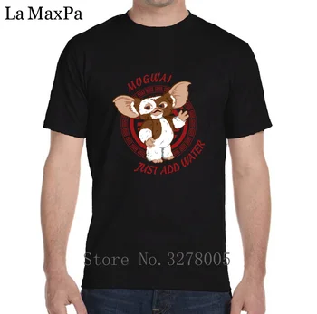 La Maxza Sukurti T-Shirt Fitneso Kvėpuojantis Gizmo Vyrų Marškinėlius Naujovė Medvilnės Paprastas Tee Marškinėliai Personnalise Saulės Dideli Dydžiai