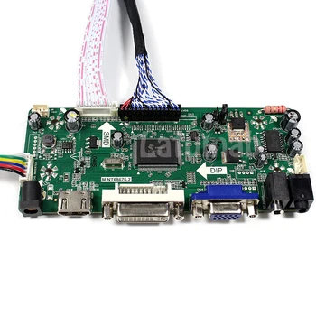 Latumab rinkinys HB156WX1-100 HDMI + DVI + VGA LCD LED LVDS Valdiklio plokštės Tvarkyklę Nemokamas pristatymas