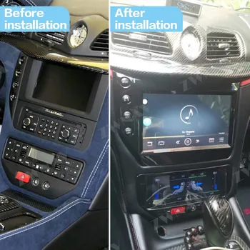 LCD oro kondicionavimo sistema touchpad Už Maserati GT/GC GranTurismo 2007-2017 Pritaikyti Oro Kondicionavimo Valdymo Skydelis, Radijo Grotuvas
