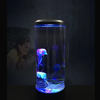 Led Medūzos Bako Naktį Lempa Akvariumų Stiliaus 3D LED Daugiaspalvis Apšvietimas, Lempos, Kūrybos Dovana, Miegamojo Lovos Namų Puošybai