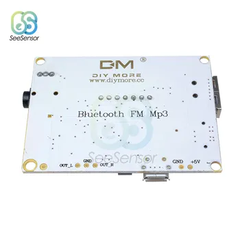 LED Skaitmeninis Ekranas Wireless Bluetooth FM MP3 Dekodavimo Valdybos TF Mikro SD Kortelės Audio Garso Modulis su Infraraudonųjų spindulių Nuotolinio valdymo pultelį