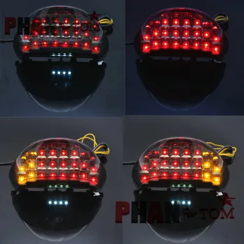 LED užpakalinis Žibintas Posūkio signalo Kawasaki ZX12R Ninja ZX-12R 2000-2005 Motociklo Priedai Integruotas Indikatorių Lempos