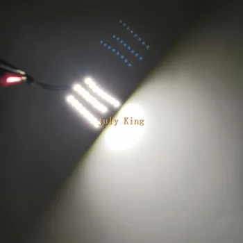 Liepos Karalius LED Automobilio Salono Skaitymo Lemputės Atveju, Nissan Elgrand E52 