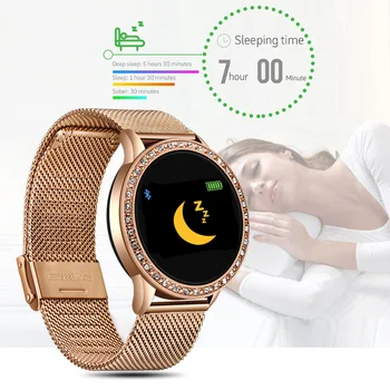 LIGE 2019 Naujas Moterų Smart Watch Širdies ritmo Monitorius Mados Ponios žiūrėti Fitness Tracker Sporto Smartwatch 