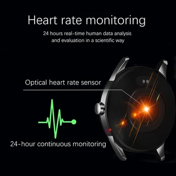 LIGE 2020 Naujas Smart Watch Vyrų Širdies ritmas, Kraujo Spaudimo Monitorius Daugiafunkcį Sporto Režimas Fitness Tracker Vandeniui Smartwatch