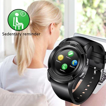 LIGE Naujas Pažangus Skaitmeninis Žiūrėti Informacijos Vibracijos Priminimas Sporto Pedometer Laikrodis LED Spalvų Ekraną, Bluetooth Smart Watch Vyrai+Box
