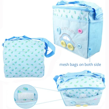 LIKETHIS Composite Krepšys Kūdikio Keičiasi Padas Vystyklų Kelionės Maišelį Su Trolly Vandeniui Nešiojamų Motina Saugojimo Rankinėje Sac A Main