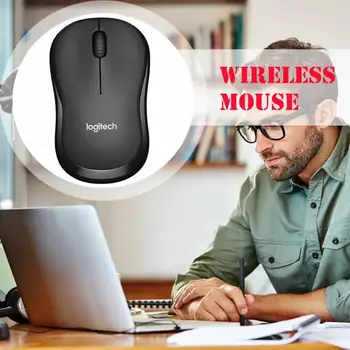 Logitech M185/186 2.4 GHz Wireless USB Nano Imtuvas, 3 Pelės Mygtukai 1000 DPI Home Office Žaidimų Optinės Pelės Nešiojamas Desktop