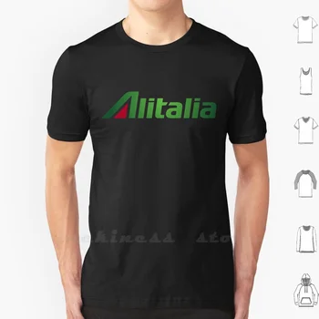 Logotipas Alitalia Marškinėliai Didelis Dydis Logotipas 