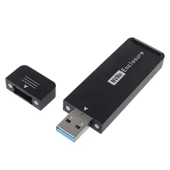 M2 SSD Atveju NVMe NGFF M. 2 SSD Talpyklos USB3.1 Tipas-C Gen2 už-tel 2230 2242