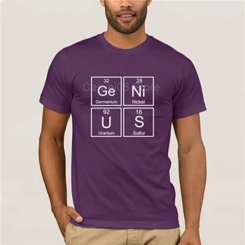 Mados 2019 tendencija T-shirt Juokinga Genijus Mokslo Chemijos Vasaros Trumpas Rankovės O-Kaklo Medvilnės marškinėlius su užrašu Unisex OT-915 už mans