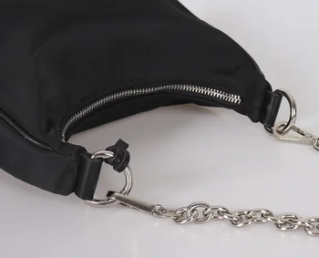 Mados moterų rankinės grandinės sudėtiniai atsitiktinis petį krepšys moterų kryžius body bag black r-5892g