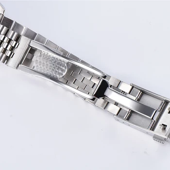 Mados Parnis 40mm Mechaninė Vyrų Laikrodžiai GMT Sapphire Kristalas Vyras Žiūrėti Automatinio Kalendoriaus Vyrų Laikrodis 