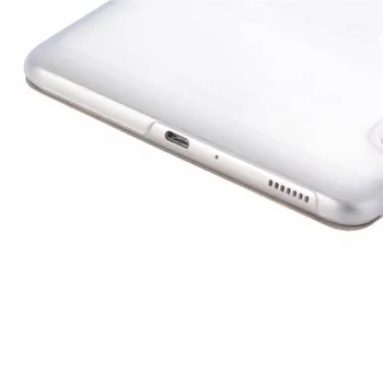 Mados skaidrus Case Cover for Samsung Galaxy Tab 8.0 2017 SM-T380 T385 PU Ultra Plonas Smart Apversti Stovėti Atveju + filmas