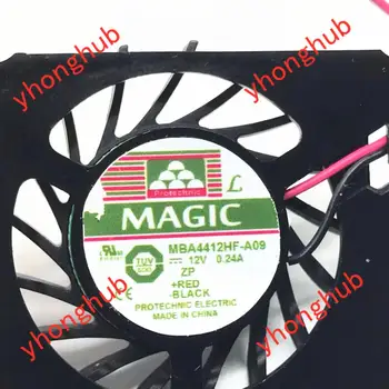 Magija MBA4412HF-A09 DC 12V 0.24 2-Wire Serverio Frameless Aušinimo Ventiliatorius