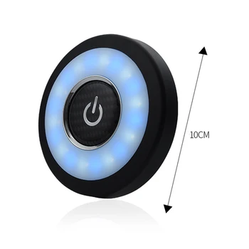 Magnetas Universalus Automobilio Stogo lengvos Pritemdomi USB Įkrovimo Naktį LED Lempa Virtuvės, Spintos, Miegamojo Lovos Koridoriaus Apšvietimas
